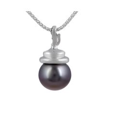 Tahitian cultured pearl Set in 18 Karat White Gold 
